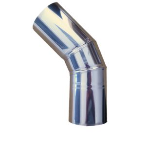 Koleno kouřovodu 45 stupňů