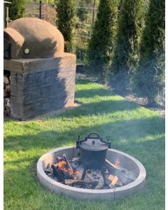 Prefabrikované betonové ohniště