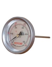 Sondový teploměr do pece na pizzu 0–500 °C